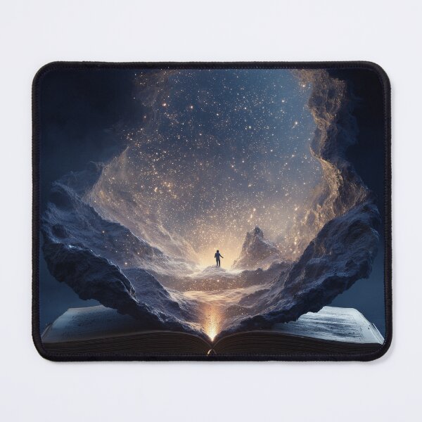 Item preview, An ancient book of magic in outer space. designed and sold by khemjiraphoto.