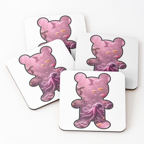 Item preview, Pink Galaxy Bear Aesthetic Cute Teddy Graphic Shirt designed and sold by NeO² Studio.