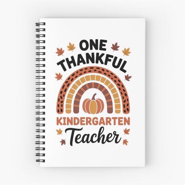 Item preview, One Thankful Kindergarten Teacher Thankgiving Rainbow designed and sold by Moon-Ape.