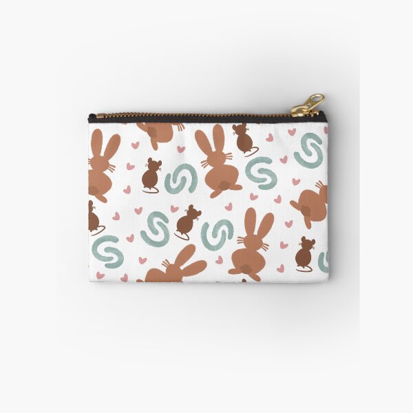 Item preview, Cute mouse and bunny seamless repeating pattern designed and sold by SeamlessDsign.
