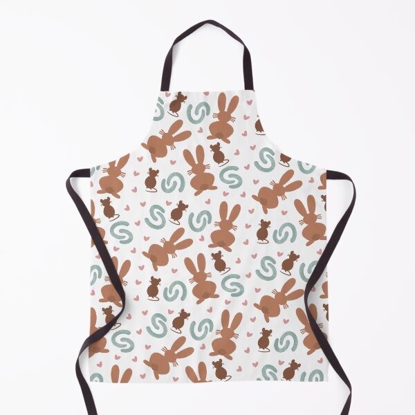 Item preview, Cute mouse and bunny seamless repeating pattern designed and sold by SeamlessDsign.