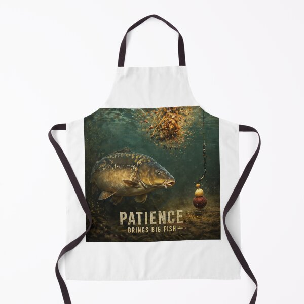Item preview, Patience Brings Big Fish: The Angler's Reward designed and sold by CoolLookClothes.