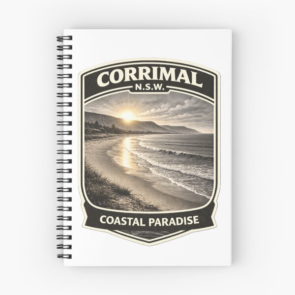 Aperçu de l'œuvre Corrimal, Nouvelle-Galles du Sud, Australie créée et vendue par PamLeeDesign.