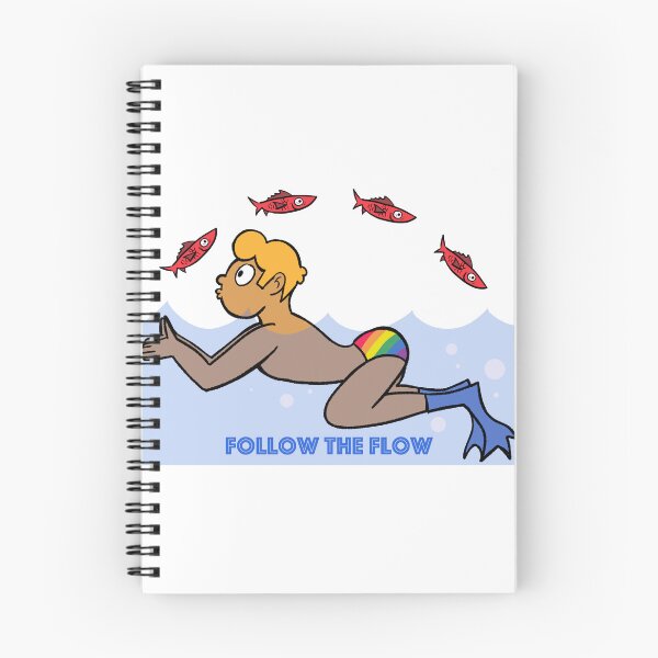 Item preview, FOLLOW THE FLOW designed and sold by MarchalCartoon.