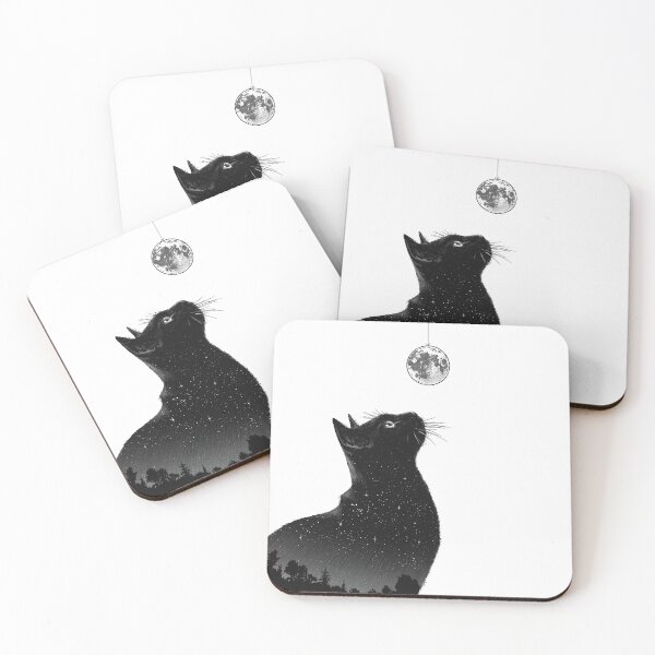 Item preview, Night cat designed and sold by NIKITA KORENKOV NikKor.