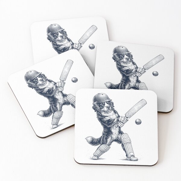 Item preview, Vintage Bernese Mountain Dog Playing Cricket Player Dog Lover designed and sold by DoodleTortle.