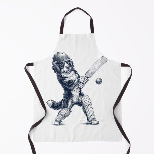 Item preview, Vintage Bernese Mountain Dog Playing Cricket Player Dog Lover designed and sold by DoodleTortle.