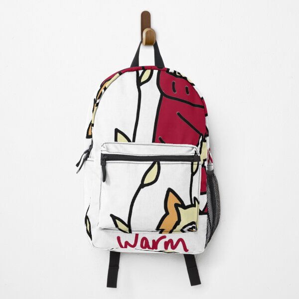 Item preview, Warm Vibes Yellow Cat - Dark Red Winter Illustration designed and sold by J-Mindful.