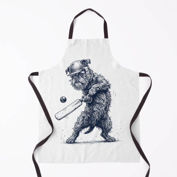 Artikelvorschau, Vintage Brüsseler Griffon spielt Cricket – Hundeliebhaber entworfen und verkauft von DoodleTortle.