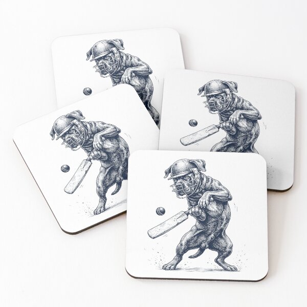 Item preview, Vintage Cane Corso Playing Cricket Player Dog Lover designed and sold by DoodleTortle.