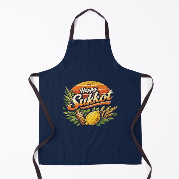 Item preview, Happy Sukkot – Lulav & Etrog Vintage Sunset Design designed and sold by Thank-HaShem.