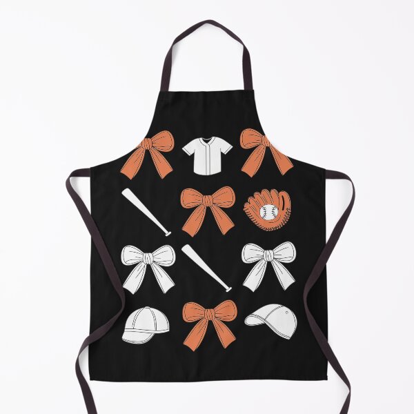 Item preview, Baseball Game Day Orange Coquette Bow Baseball Mom Retro designed and sold by ReefNight.
