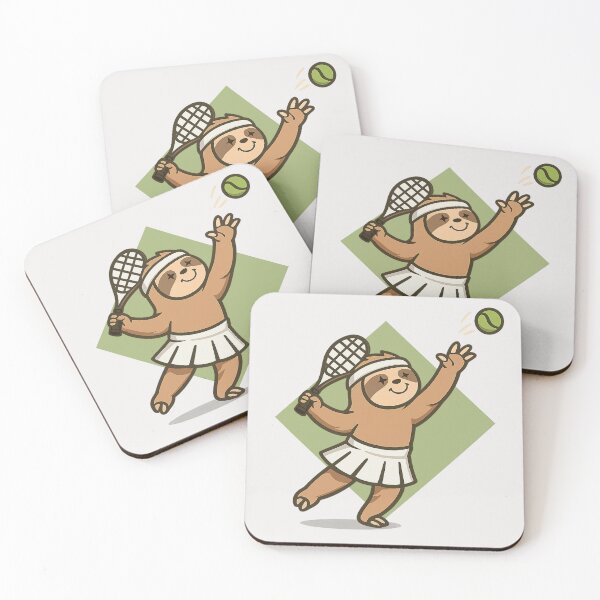 Artikelvorschau, Langsames Faultier-Tennis entworfen und verkauft von LifeParody.