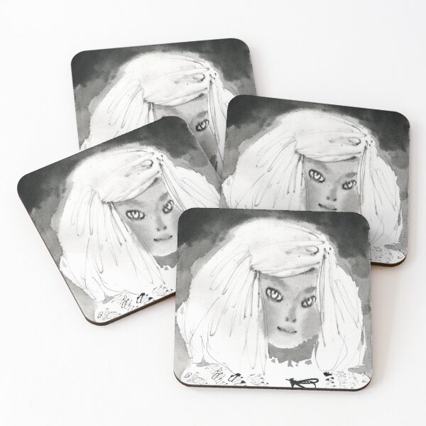 Item preview, Silent Gaze in Ink designed and sold by KatyaPutilina.