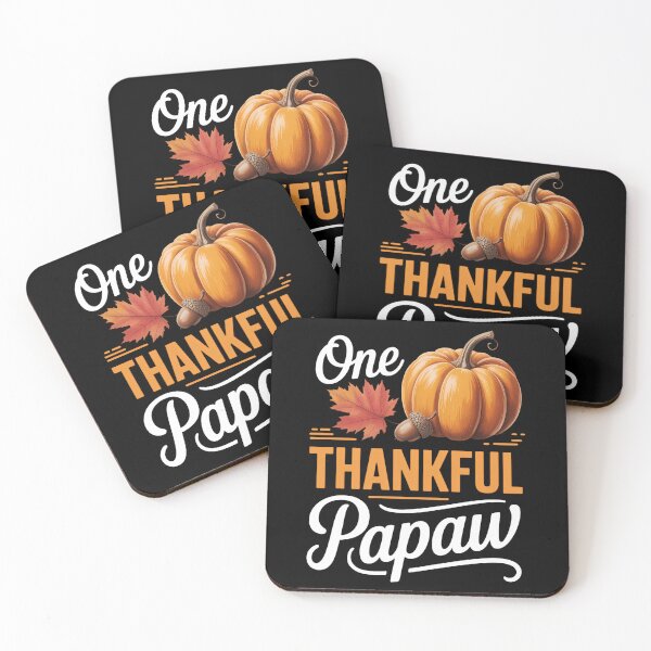 Item preview, One Thankful Papaw Thankgiving Fall Autumn Pumpkin designed and sold by VENOM0RIOT.