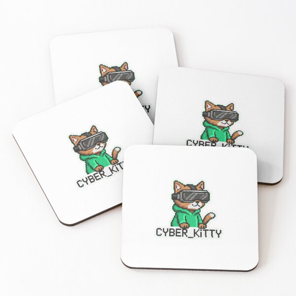 Item preview, Cyber Kitty Hacker Cat designed and sold by XM STOREZ .