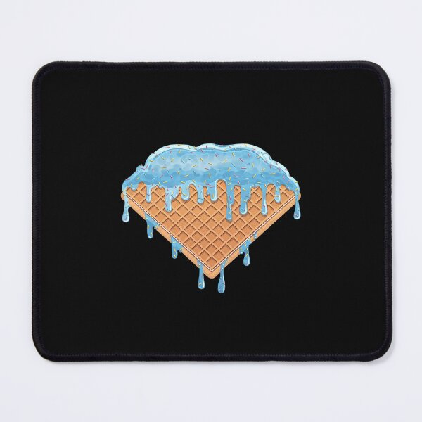 Item preview, Baseball Ice Cream Dripping Baseball Home Plate Drip designed and sold by ReefNight.