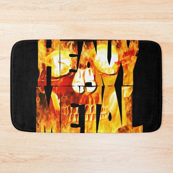 Item preview, Fire Skull Heavy Metal Hard Rock designed and sold by FMH.