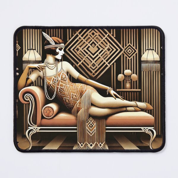 Item preview, Elegance of the Roaring Twenties – Art Deco Icon designed and sold by Eric Nagel.