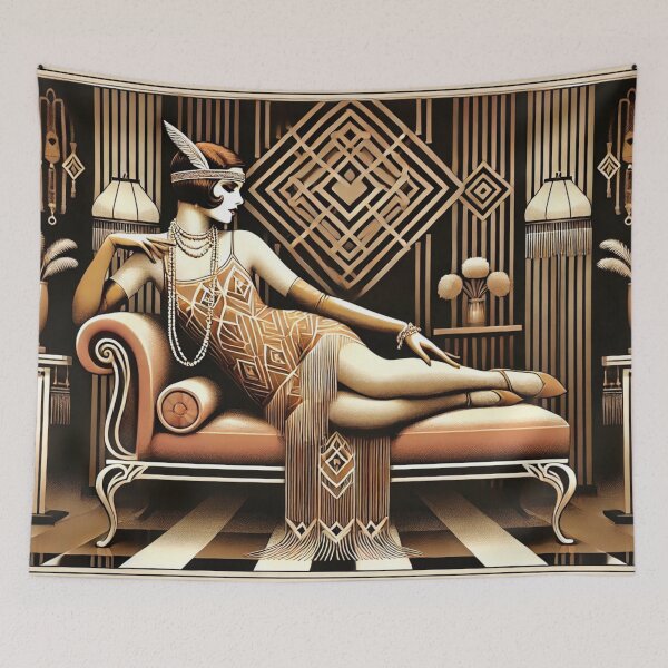 Item preview, Elegance of the Roaring Twenties – Art Deco Icon designed and sold by Eric Nagel.