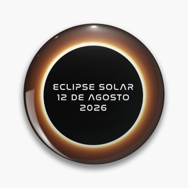 Item preview, Solar eclipse 2026 - Spanish text - Spain - España designed and sold by R-A Designs.