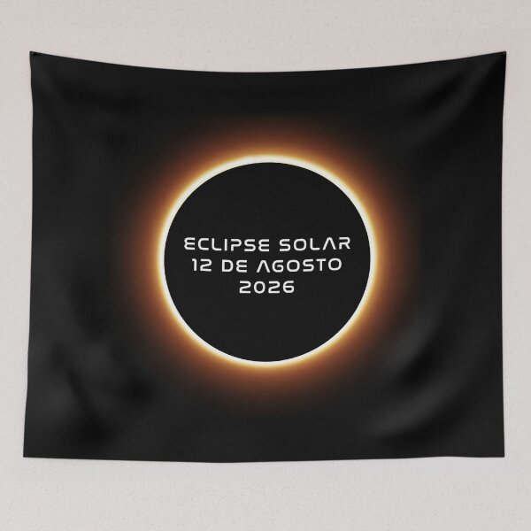 Item preview, Solar eclipse 2026 - Spanish text - Spain - España designed and sold by R-A Designs.
