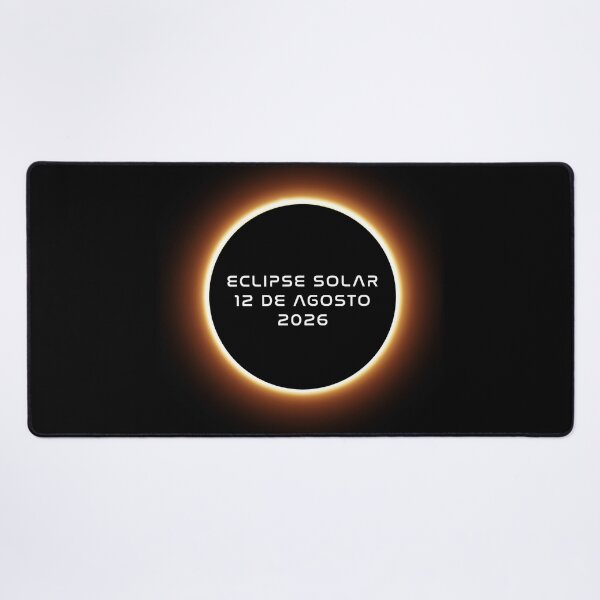 Item preview, Solar eclipse 2026 - Spanish text - Spain - España designed and sold by R-A Designs.