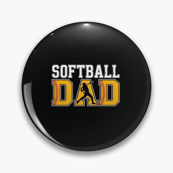 Item preview, Dad Softball Yellow Softball Dad designed and sold by fferomananul.