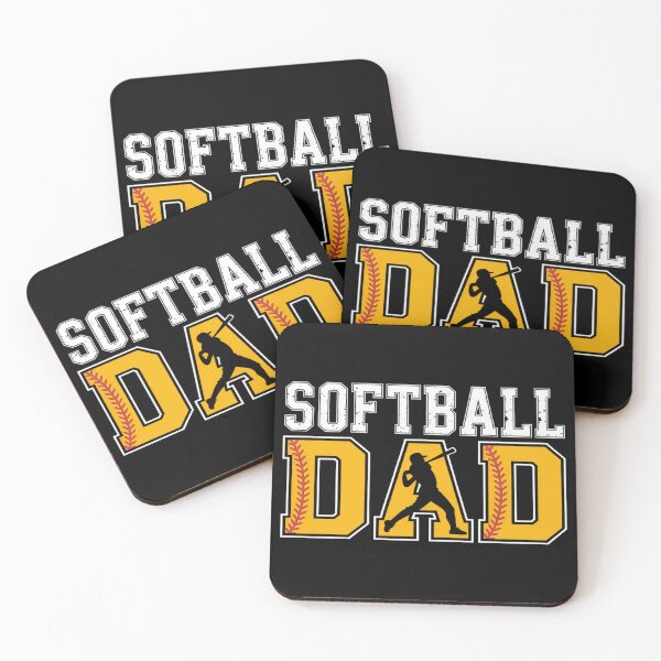 Item preview, Dad Softball Yellow Softball Dad designed and sold by fferomananul.
