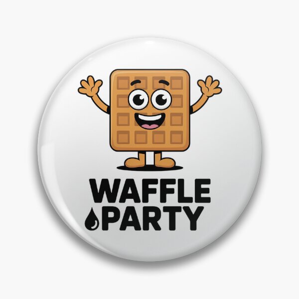 Item preview, Severance-inspired Waffle Party designed and sold by Moon-Ape.