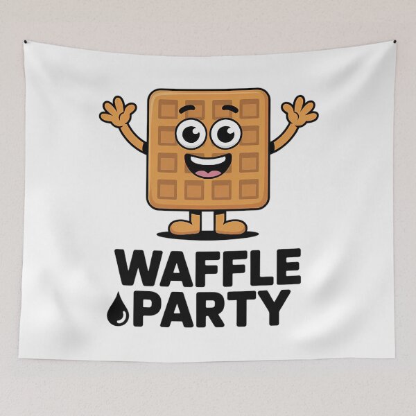 Item preview, Severance-inspired Waffle Party designed and sold by Moon-Ape.