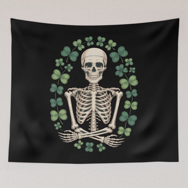 Item preview, Shamrock Skeleton St. Patrick's Day designed and sold by Moon-Ape.