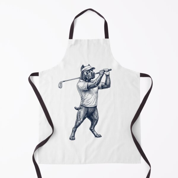 Item preview, Vintage Cane Corso Playing Golf Golfer Dog Lover designed and sold by TerryConnells.