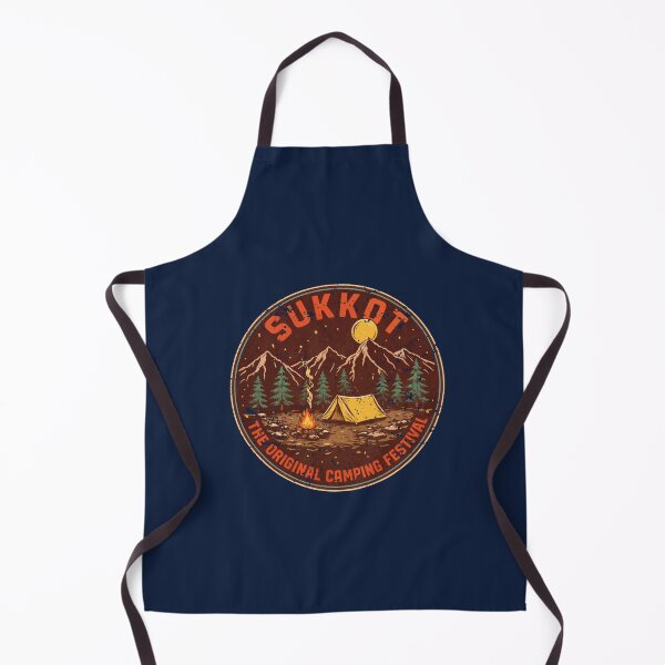 Item preview, Sukkot Original Camping Festival – Vintage Night Camp designed and sold by Thank-HaShem.