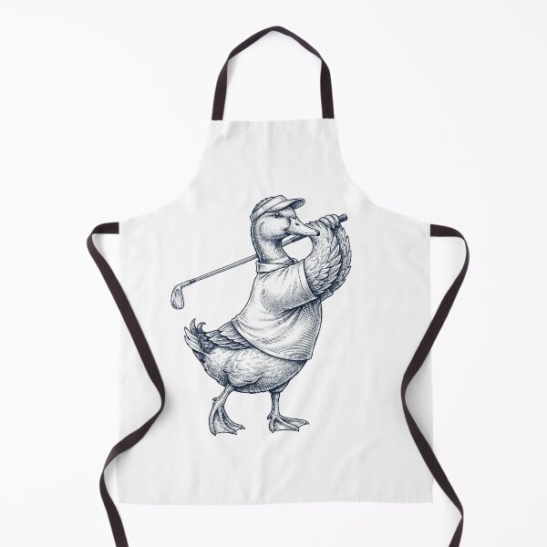 Item preview, Vintage Duck Playing Golf Golfer Animal Lover designed and sold by TerryConnells.