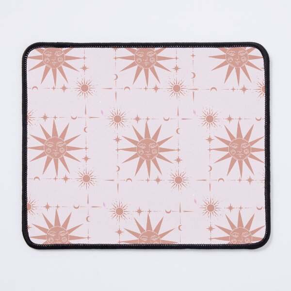 Item preview, Blush Radiant Moon - Ornate Celestial Frame in Dusty Pink designed and sold by theurbanwarrior.