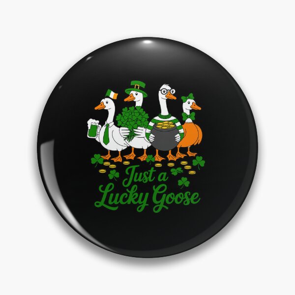Item preview, Just A Lucky Goose St Patrick's Day 2027 designed and sold by fferomananul.
