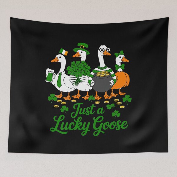 Item preview, Just A Lucky Goose St Patrick's Day 2027 designed and sold by fferomananul.