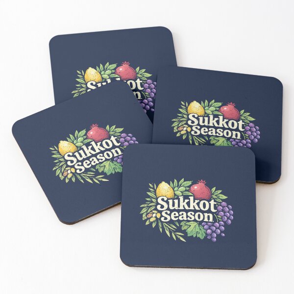 Item preview, Sukkot Season – Fruit Harvest Jewish Holiday Design designed and sold by Thank-HaShem.