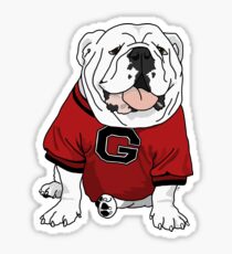 UGA Bulldog Sticker
