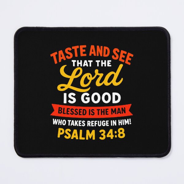 Item preview, Psalm 34:8 Taste and See that the LORD is Good designed and sold by plushism.