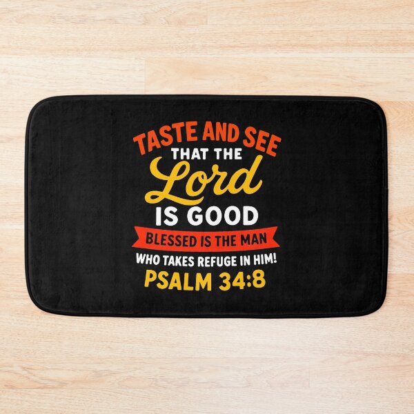 Item preview, Psalm 34:8 Taste and See that the LORD is Good designed and sold by plushism.