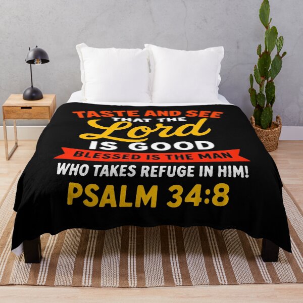 Item preview, Psalm 34:8 Taste and See that the LORD is Good designed and sold by plushism.