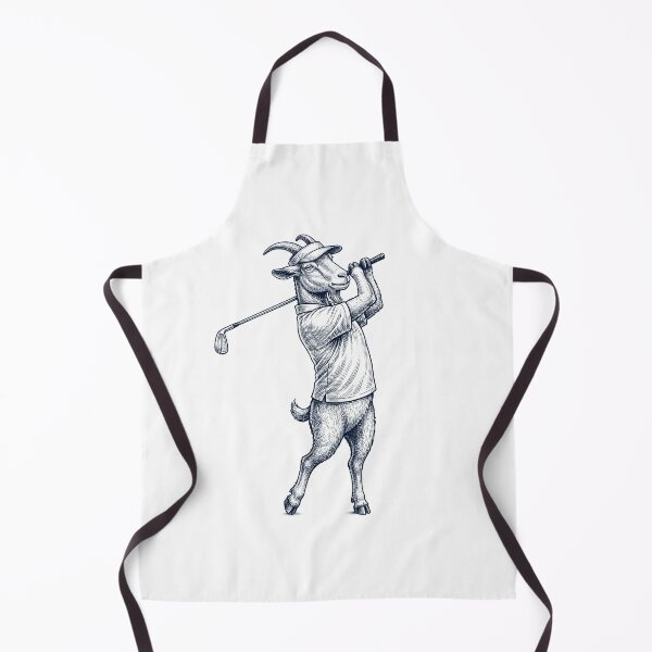 Item preview, Vintage Goat Playing Golf Golfer Animal Lover designed and sold by TerryConnells.
