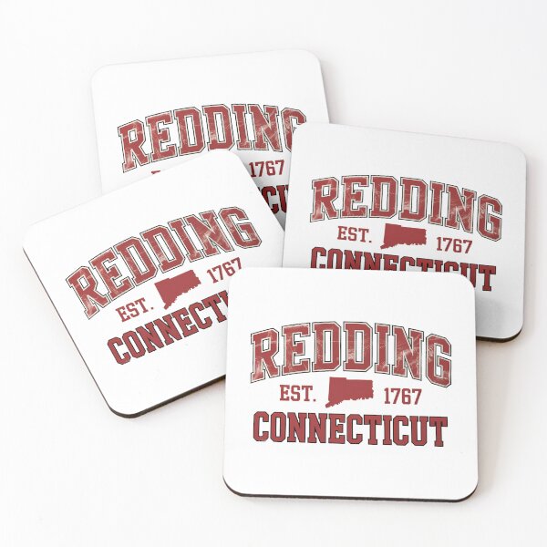 Item preview, Redding Connecticut CT Sports Red Print designed and sold by Moon-Ape.