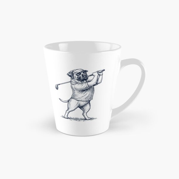 Artikelvorschau, Vintage-Mastiff spielt Golf, Golfer, Hundeliebhaber entworfen und verkauft von TerryConnells.