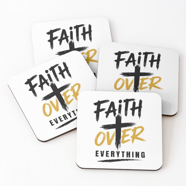 Item preview, Faith Over Everything T-Shirt, Sticker and tatto Design: Urban Christian Streetwear, Inspirational Quote Graphic, Modern Faith-Based Apparel, FOE Religious Scripture Art designed and sold by Billium Halder.