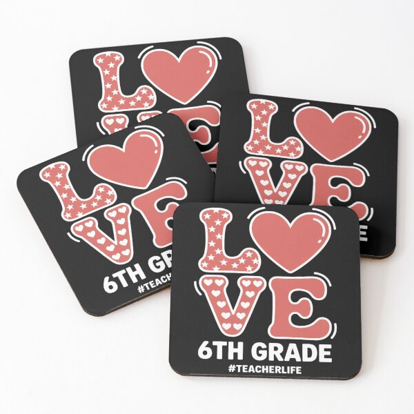Artikelvorschau, Liebe, Lehrerin der 6. Klasse, Leben, Herz, Valentinstag entworfen und verkauft von fferomananul.