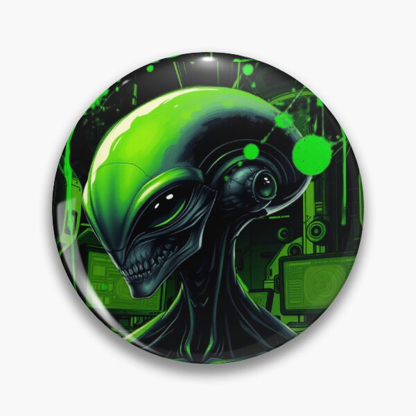 Item preview, Splattered Rogue Alien Graphic designed and sold by Express210.