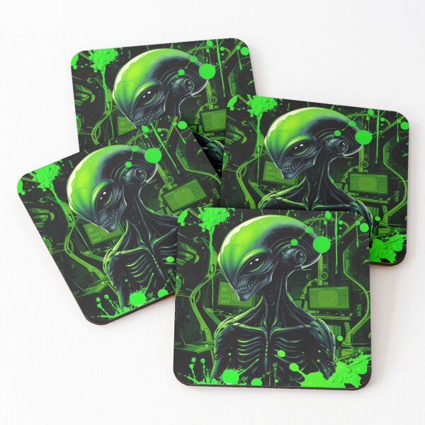 Item preview, Splattered Rogue Alien Graphic designed and sold by Express210.